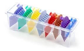 Peines Guía Aumentos Niveles Para Maquina Wahl Colores 10pz
