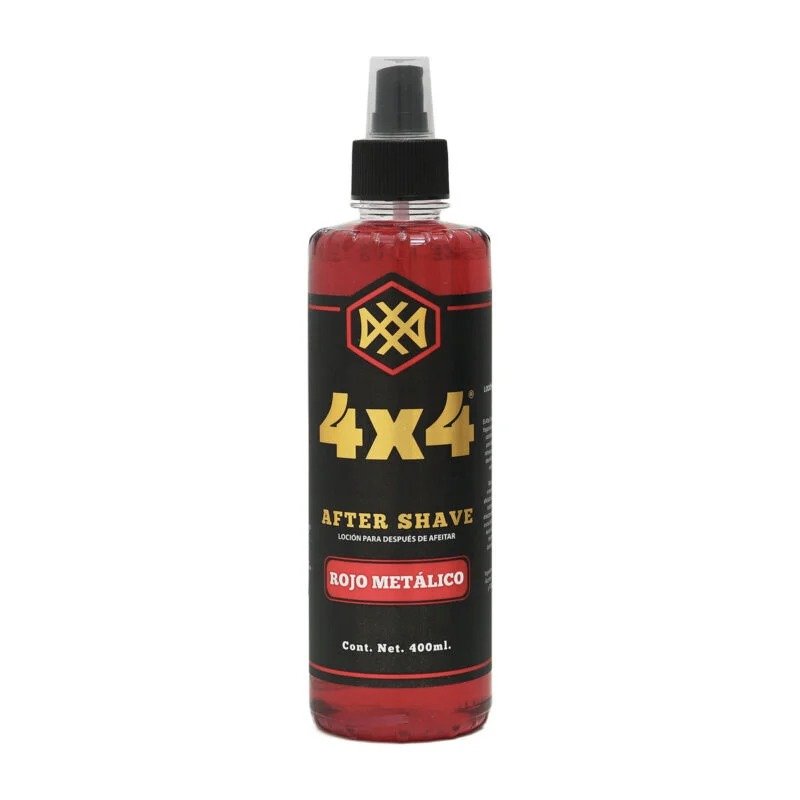 AFTER SHAVE 400ML ROJO METALICO 4X4