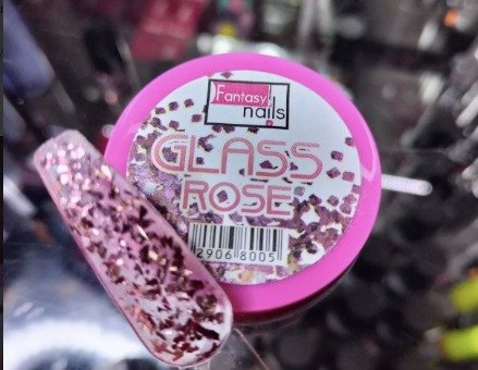 acrilico glass rose 1 onza fantasy nails