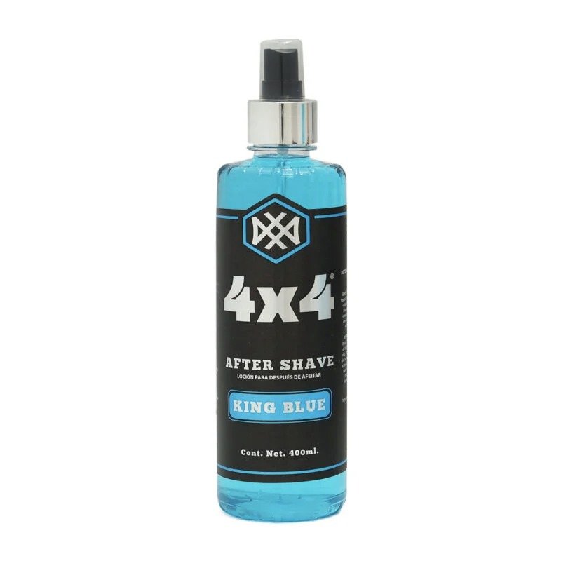 AFTER SHAVE KING BLUE 400 ML 4X4