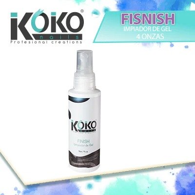 finish limpiadpr de gel koko nails 4 OZ