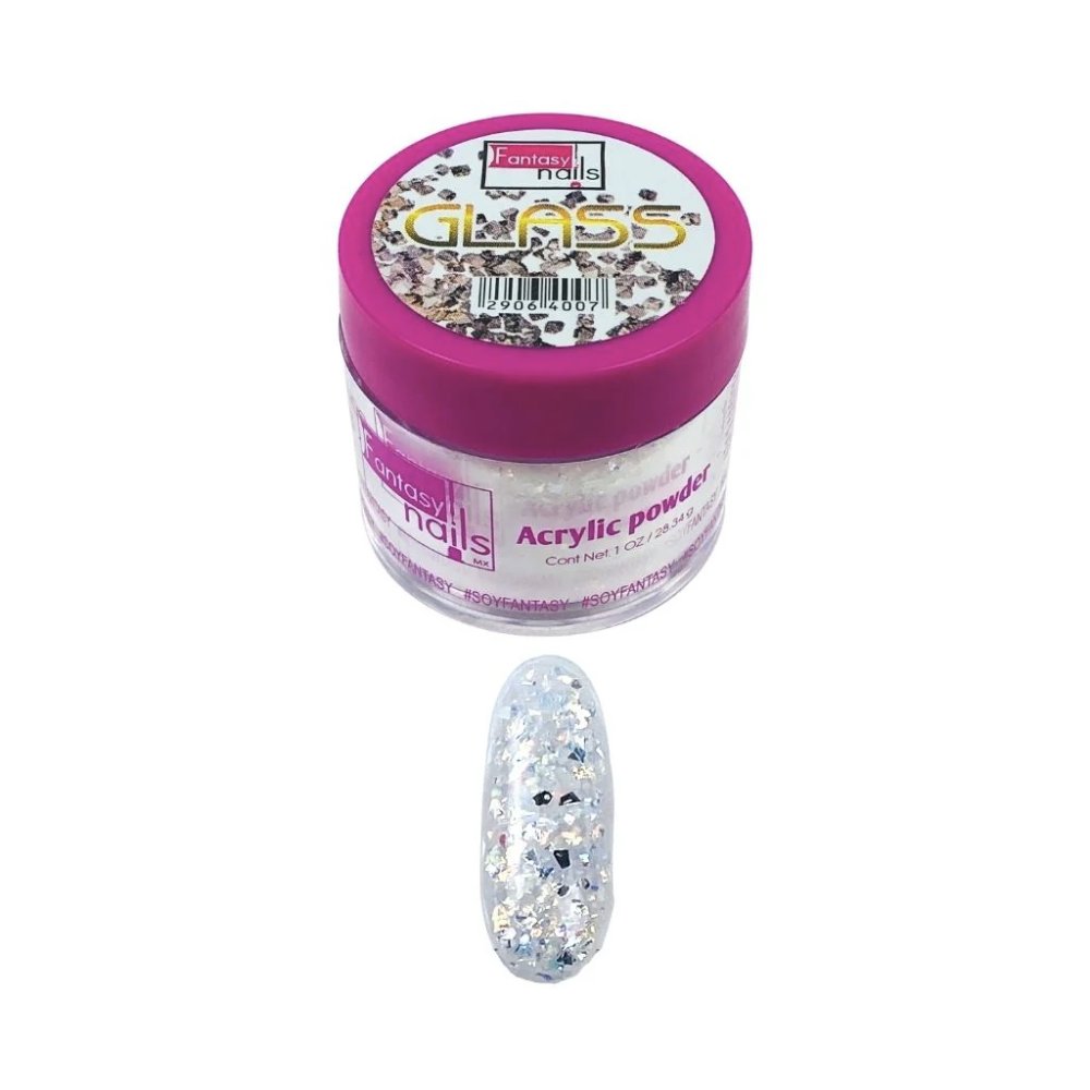 acrilico glass mix 1 onza fantasy nails