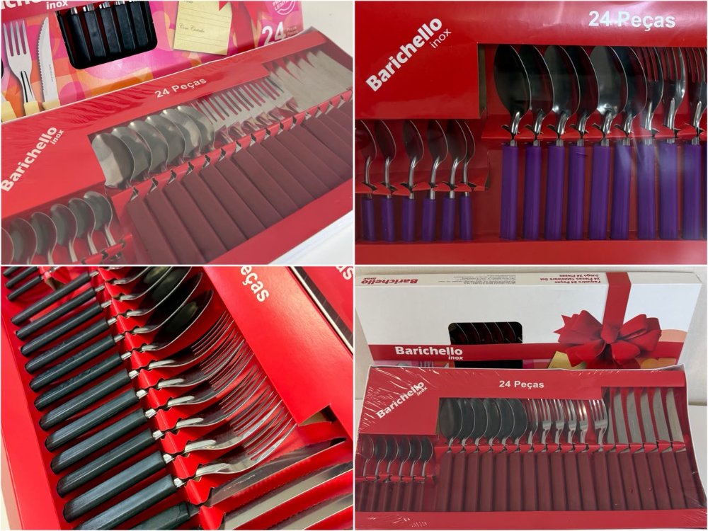 Set de Cubiertos Barichello X24 Pcs