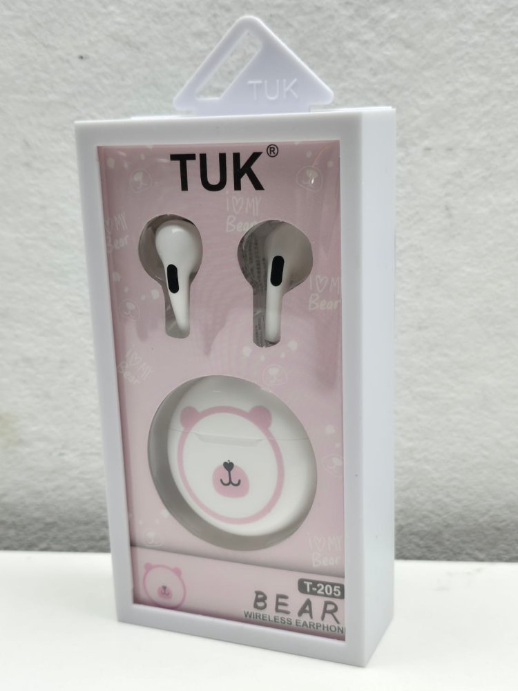 Auriculares Bluetooth Tuk Diseño Cute