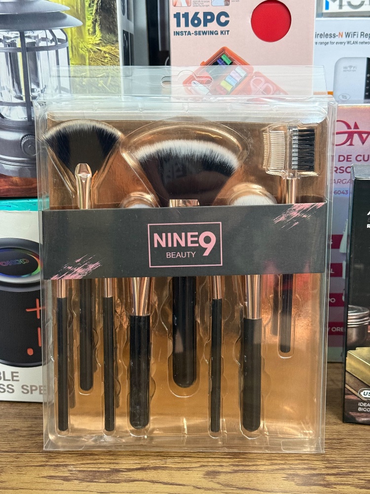 Set de 8 Brochas para Maquillaje