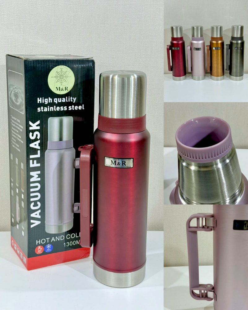 Termo M&r 1.3L - Acero Inoxidable