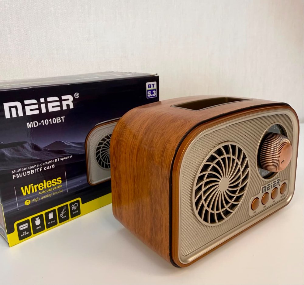Radio Estilo Retro Meir- Md 1010BT