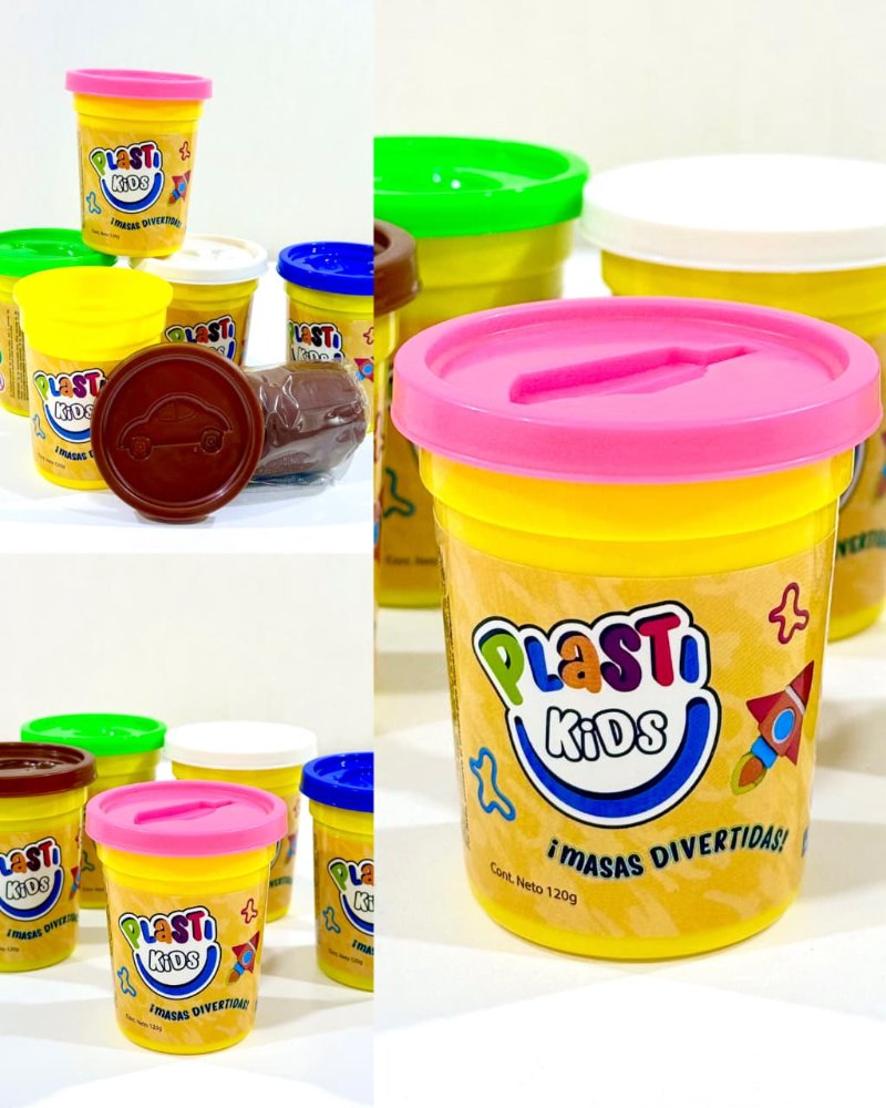 Masa Plastilina Individual Plasti Kids 120G