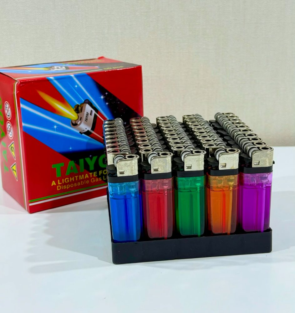 Caja de Encendedores Taiyo X50 Unidades