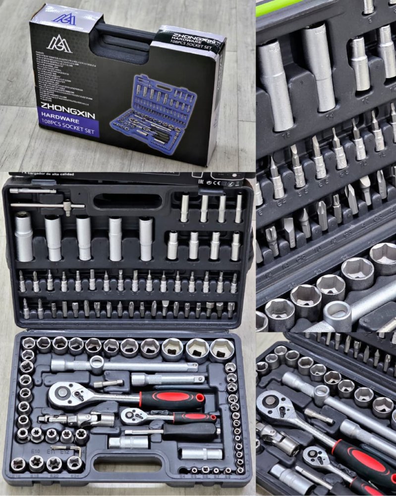CAJA TUBO DE 108 PCS / TT108