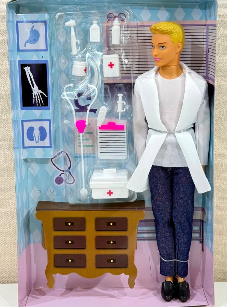 Muñeco Thiago Doctor con Accesorios - Cod B311