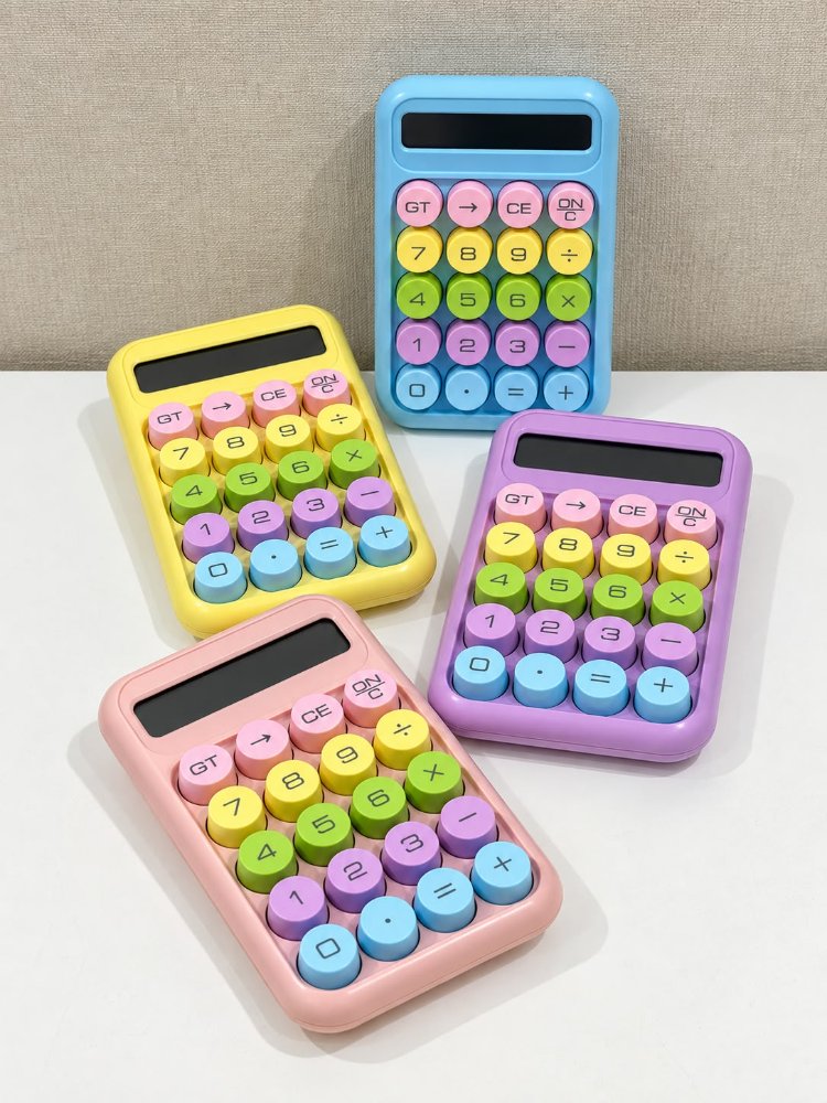 CALCULADORA DE COLORES PASTEL / 6688