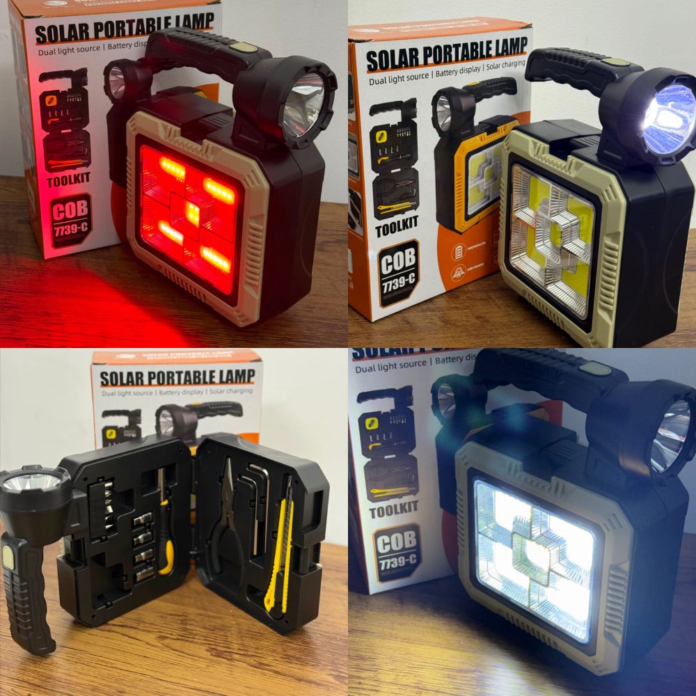 Lampara Solar+ Kit de Herramientas