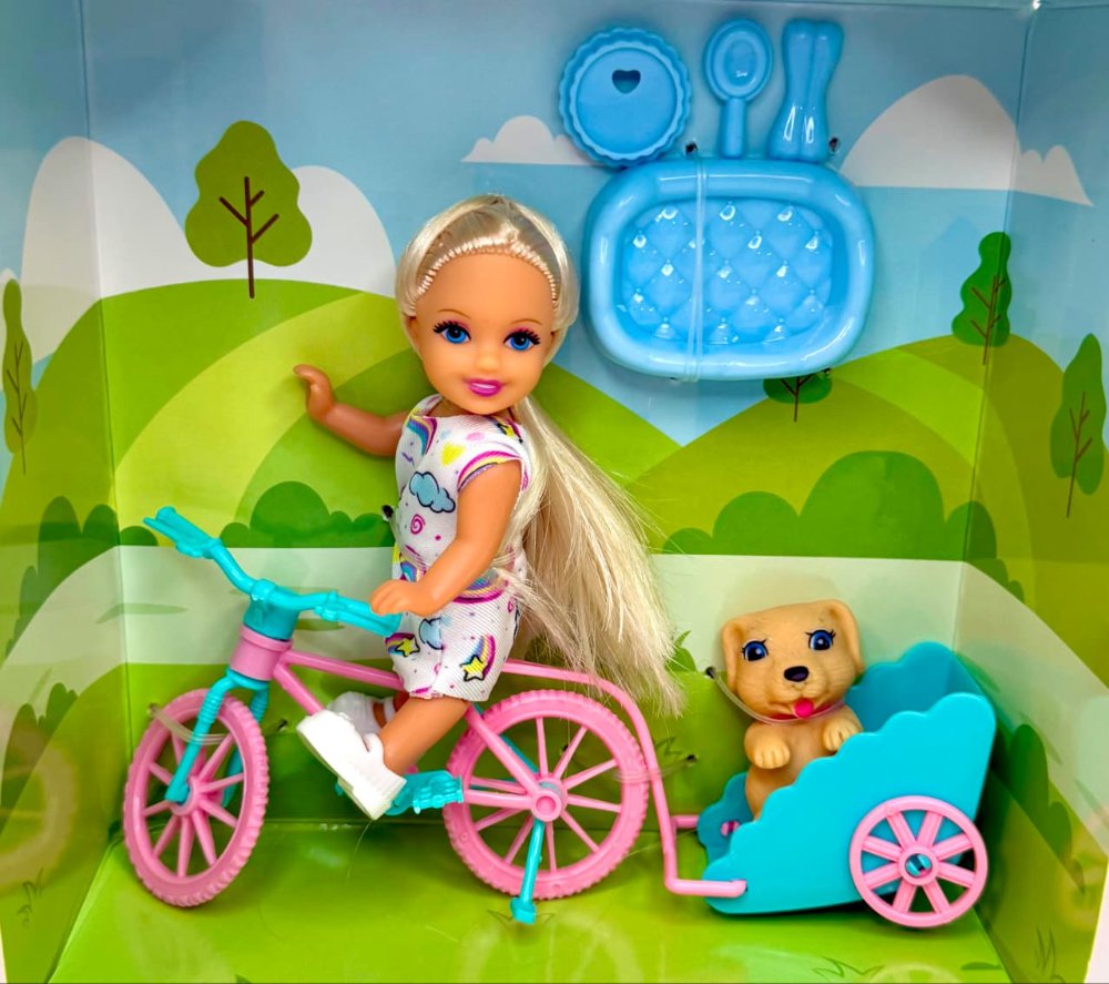 Mini Tiny Lucy Pop con Su Bici - 54908