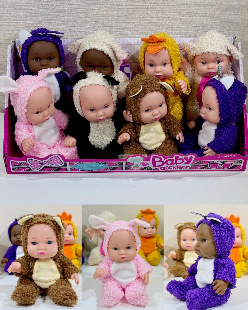 Muñeco Baby con Disfraz de Animalitos - PD54067