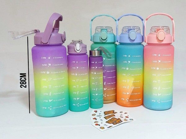Botella Motivacional 3 en 1