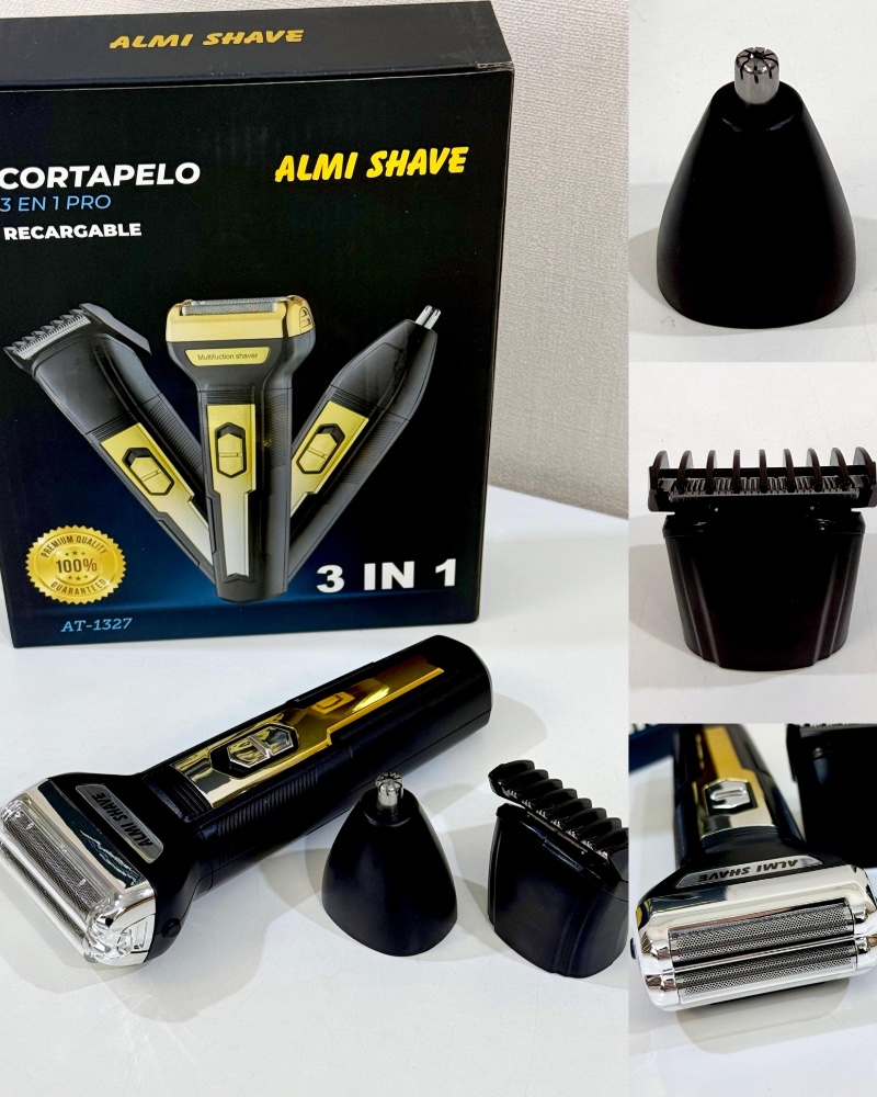 CORTA PELO 3 EN 1 RECARGABLE / AT-1327