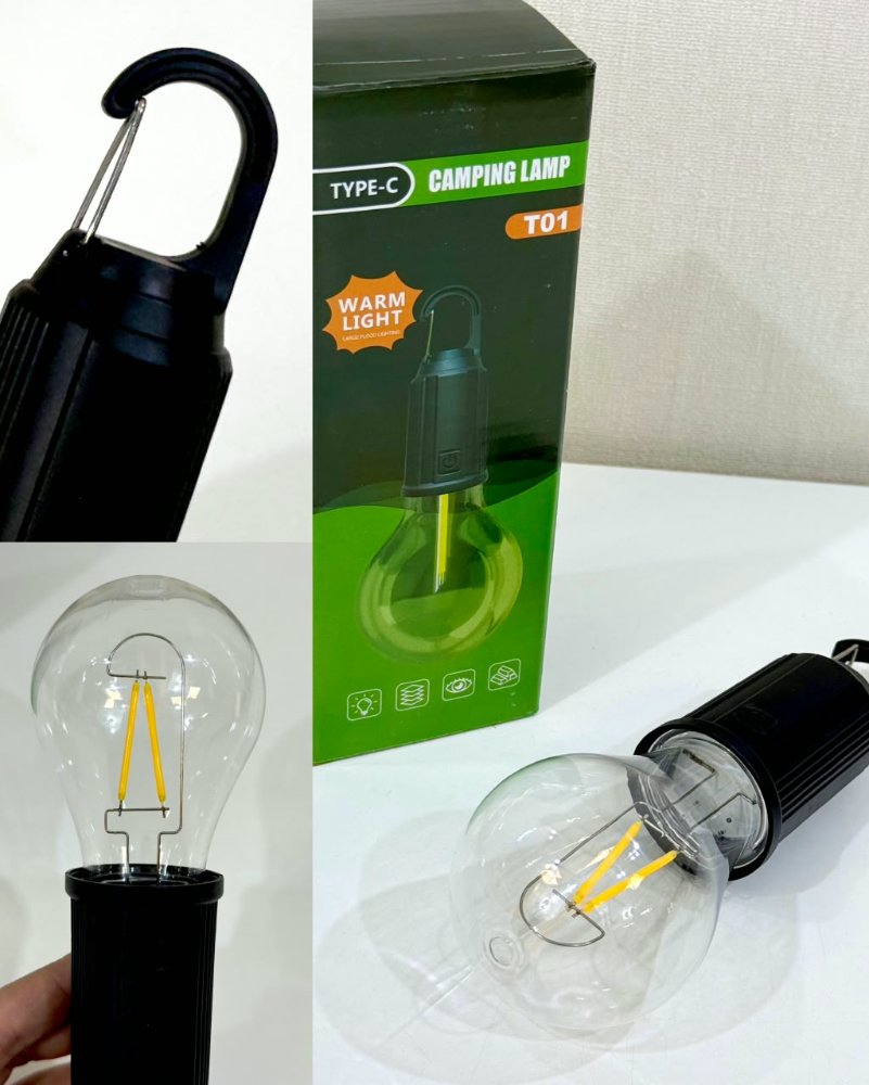 Lampara LED Camping Recargable / T01