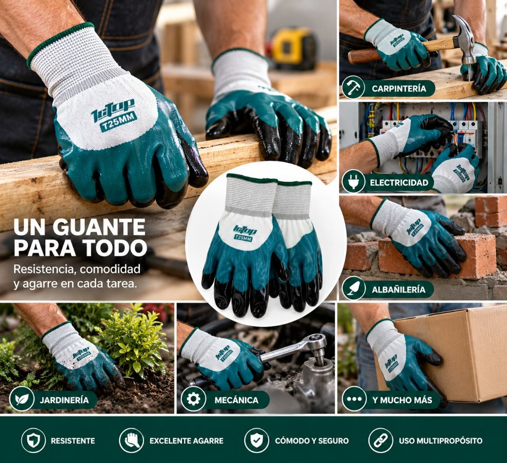 GUANTES DE TRABAJO MULTIPROPOSITO / JC47