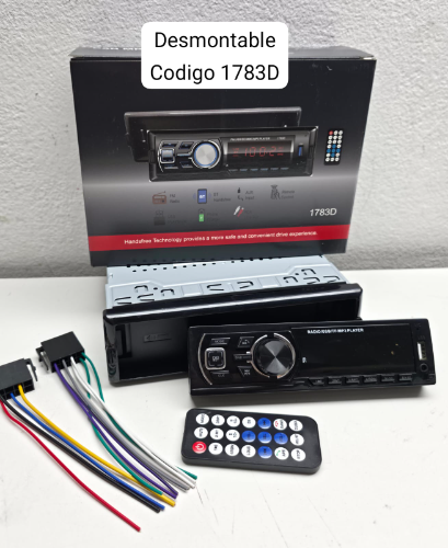 Estereo para Auto Desmontable con Bluetooth