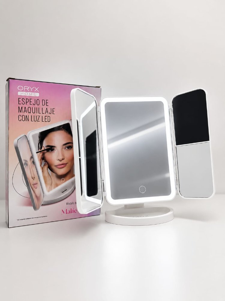 Espejo de Maquillaje con Luz LED Oryx