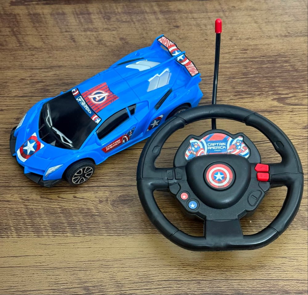 Auto Control Remoto Volante Avengers