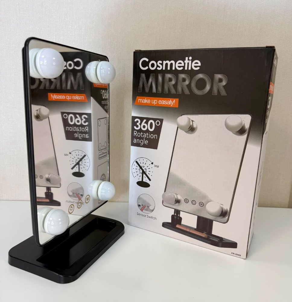 Espejo LED para Maquillaje 360