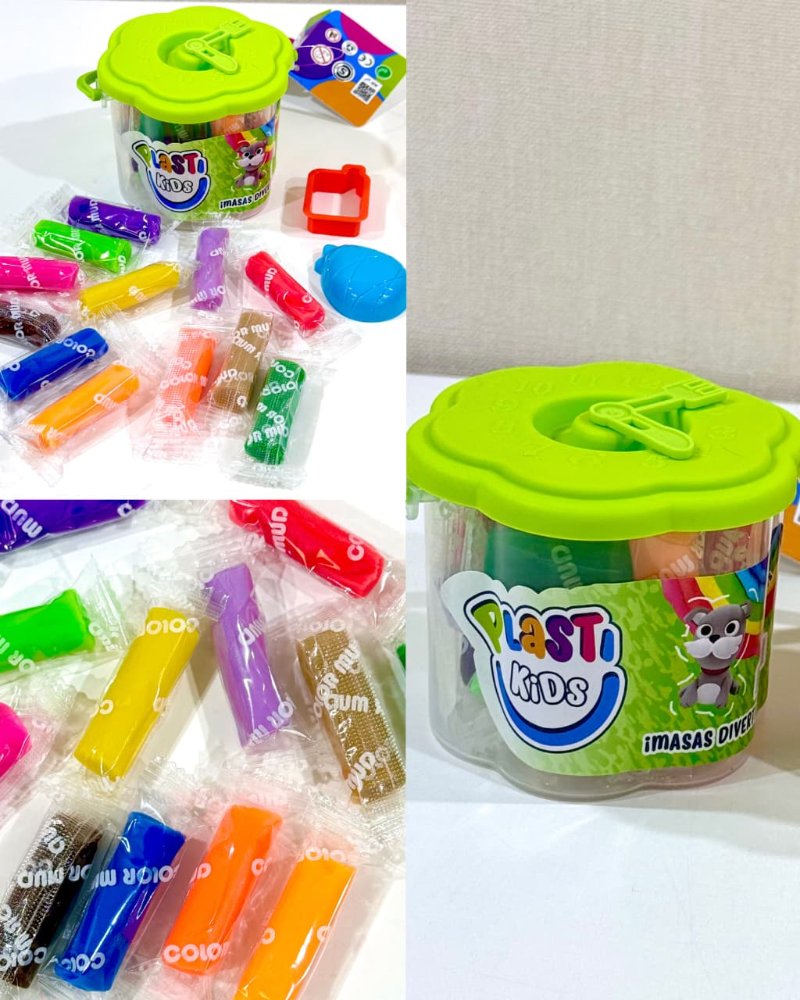 Masa para Modelar Plasti Kids Código: 42110
