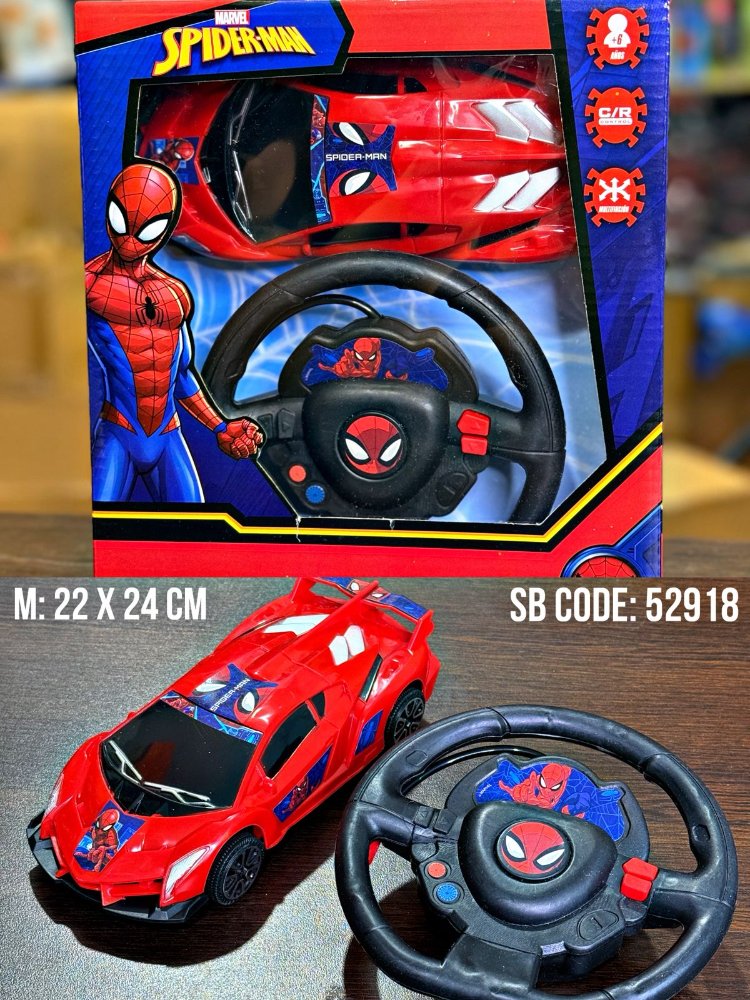 Auto a Control Remoto Volante de SPIDERMAN-52918
