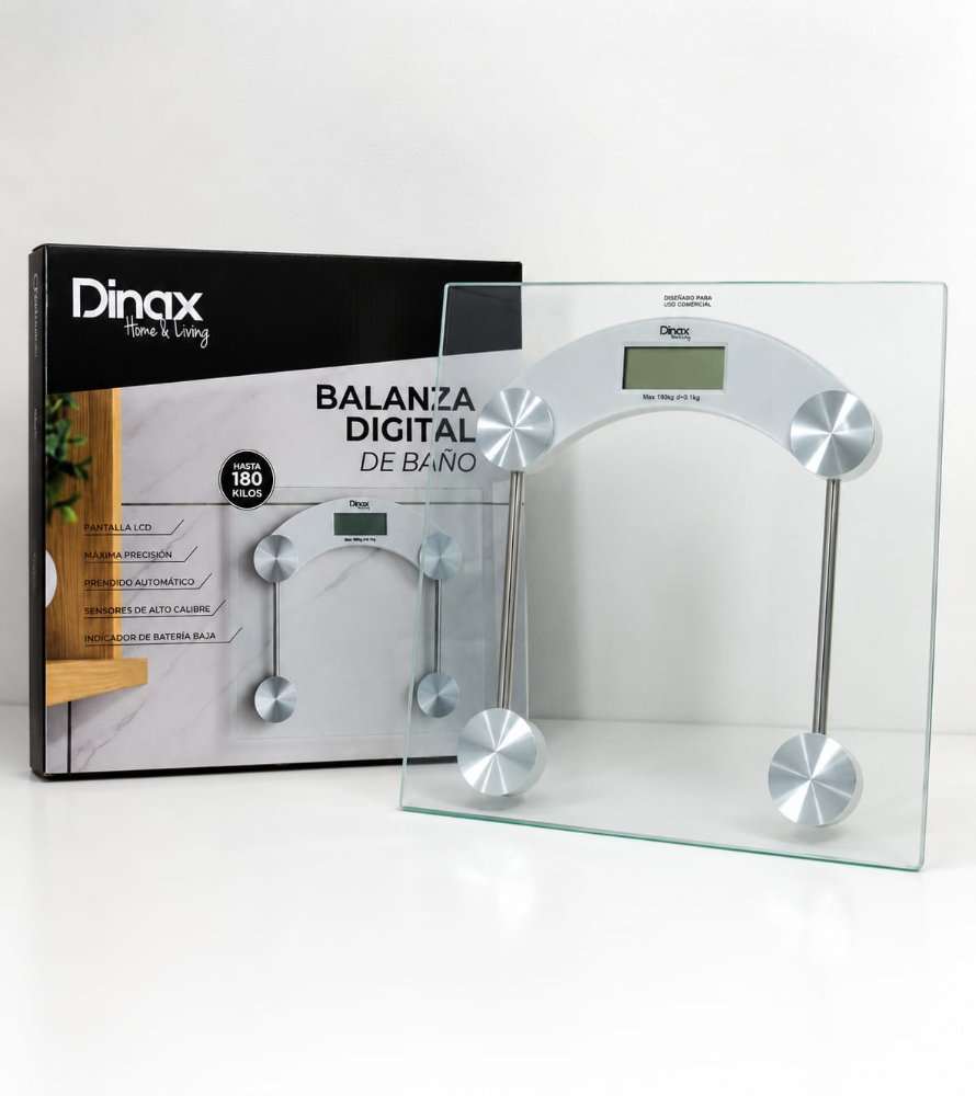 Balanza Digital de Baño Dinax