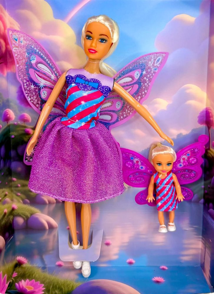 Muñeca Tiny Hadas con Mini Hada