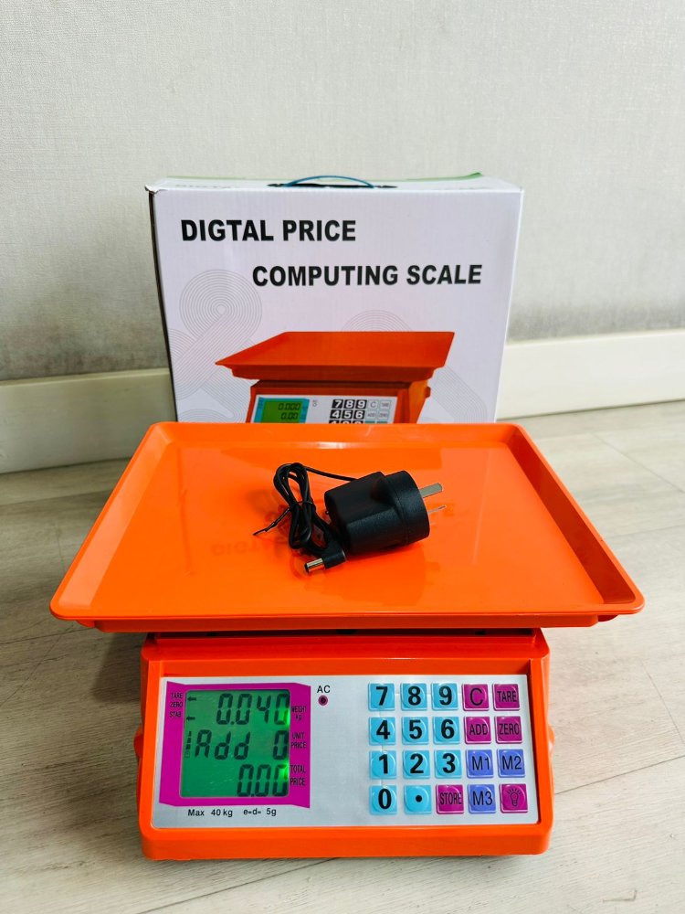 Balanza Digital Computadora de Precios