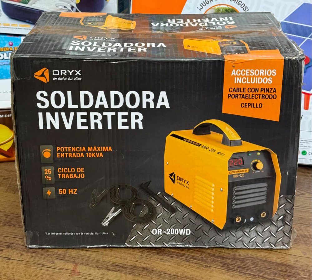 Soldadora Inverter Oryx MMA-220