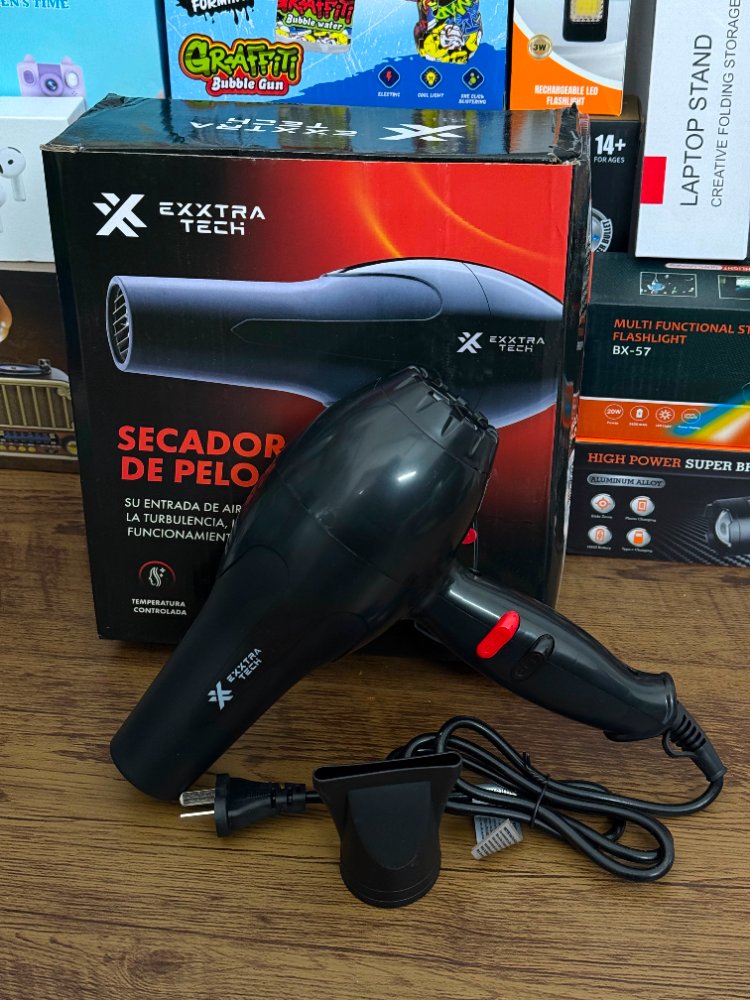 Secador de Pelo Exxtra Tech SP201- Modelo Negro