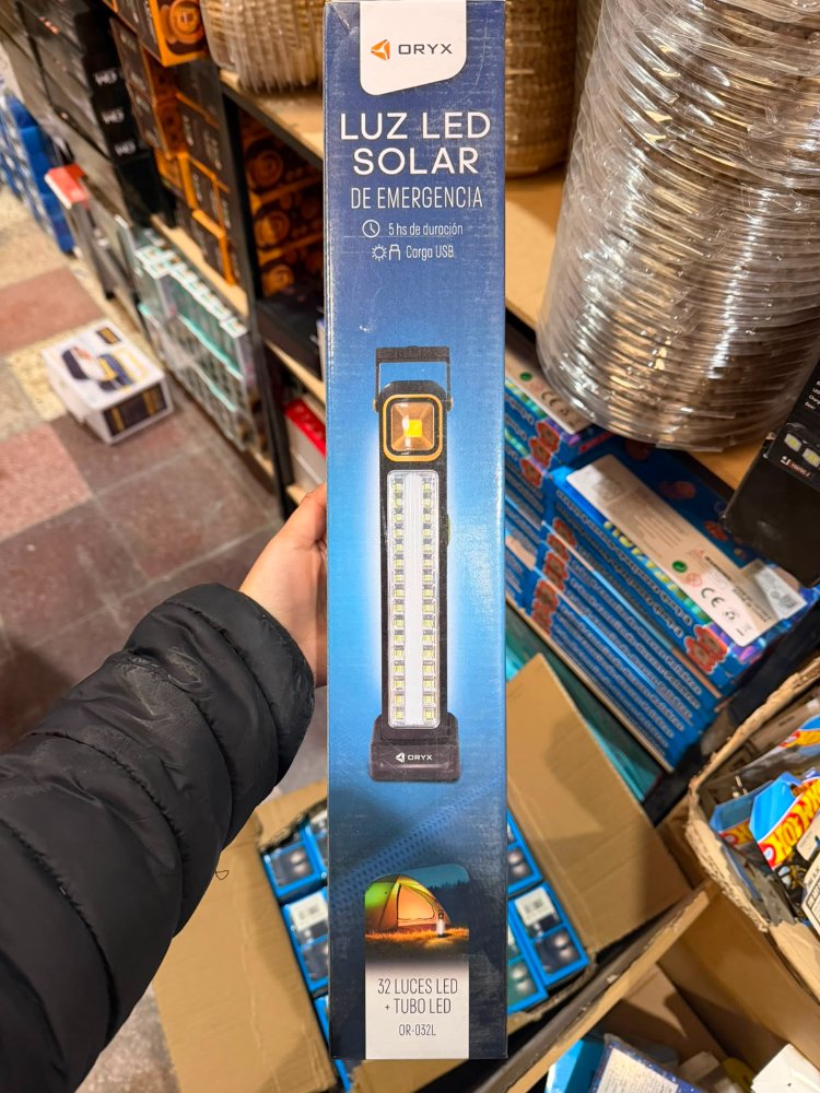 Luz de Emergencia Solar Oryx