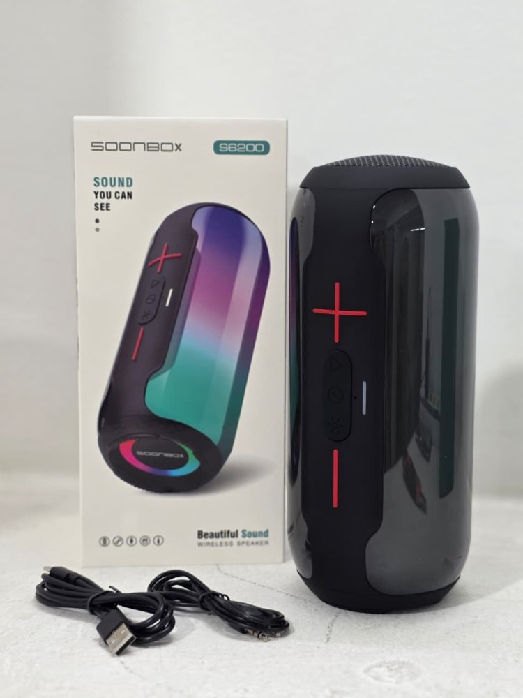 Parlante Soonbox con Luz LED