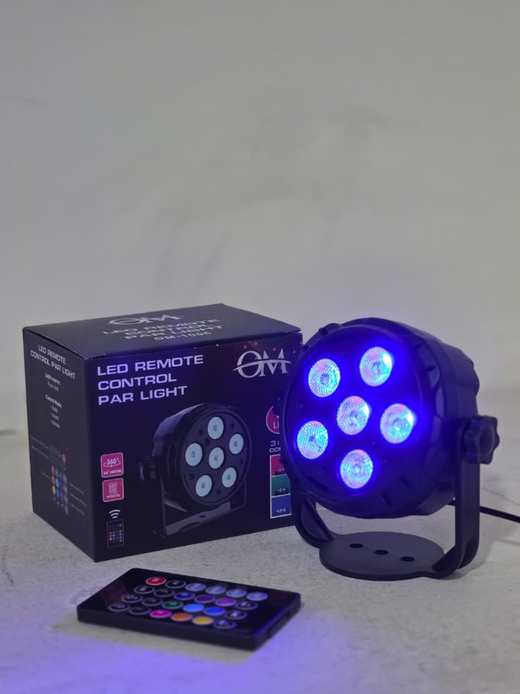 Mini Proton- Par LED Luces con Control Remoto