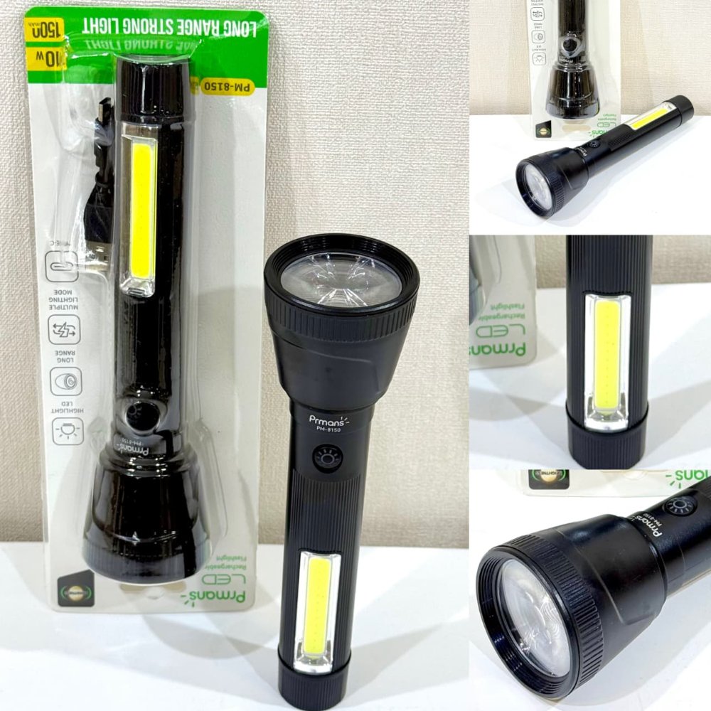 Linterna LED Recargable - PM-8150