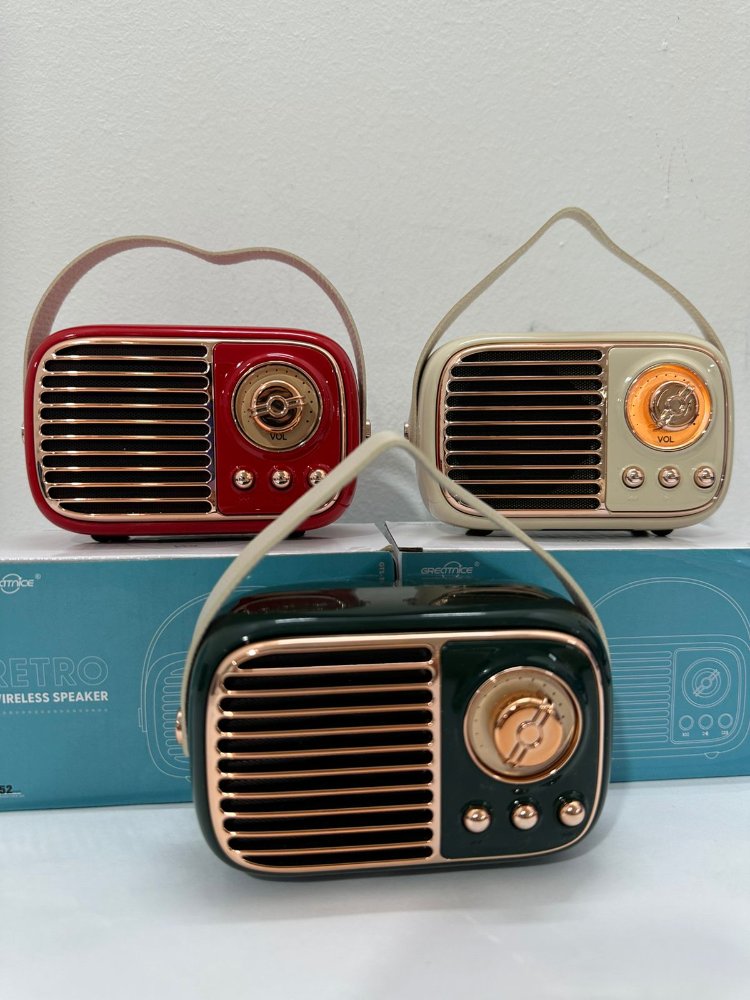 Parlante Bluetooth Retro