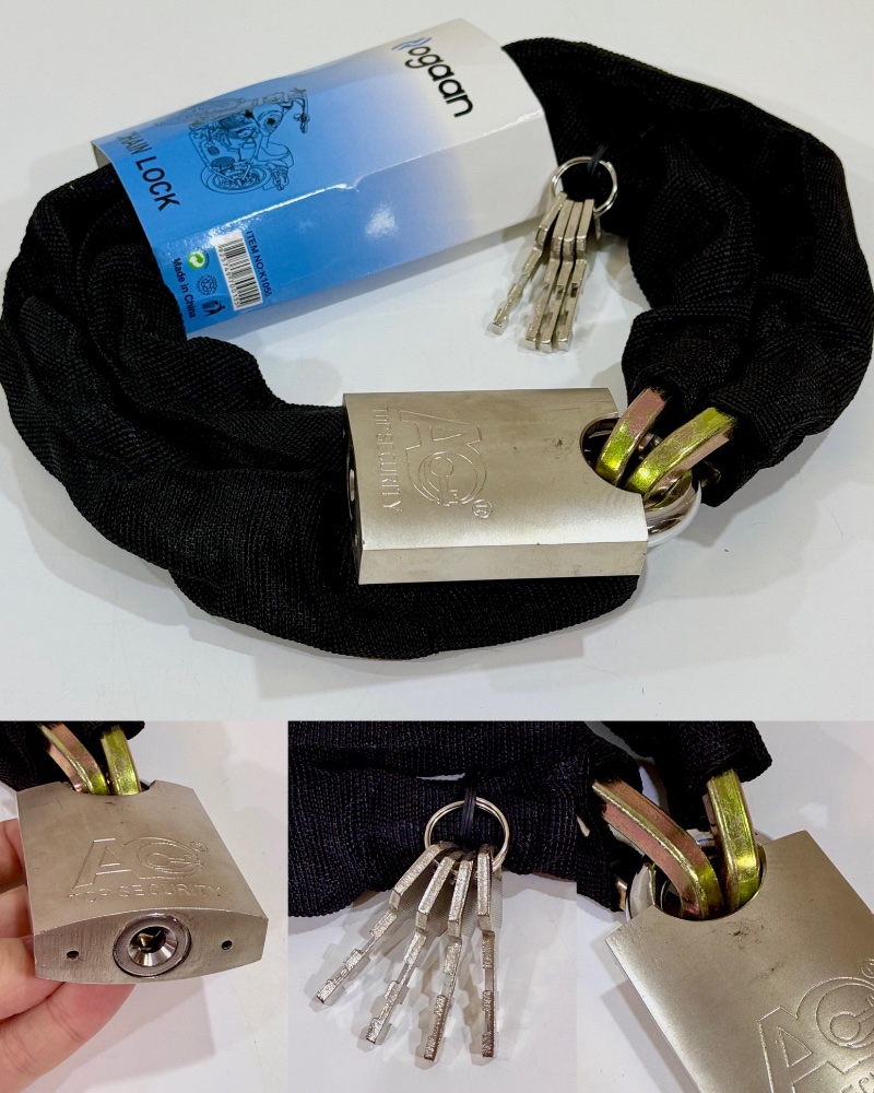 CADENA CON CANDADO DE SEGURIDAD - OG I 2MB