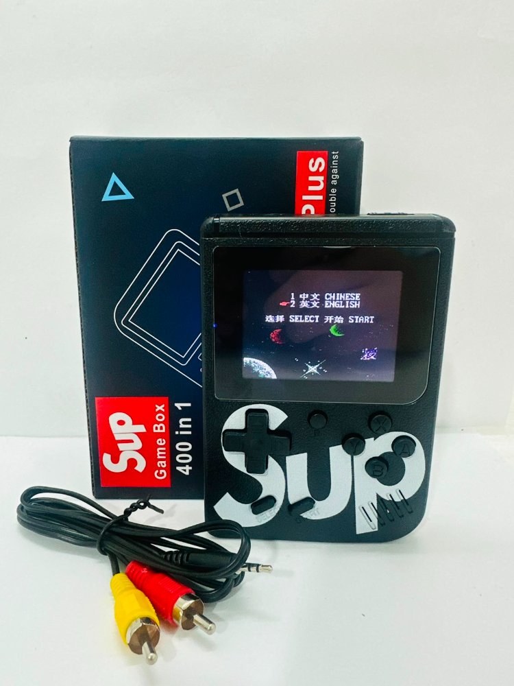 Consola Retro Portatil Sup Game Box 400 en 1