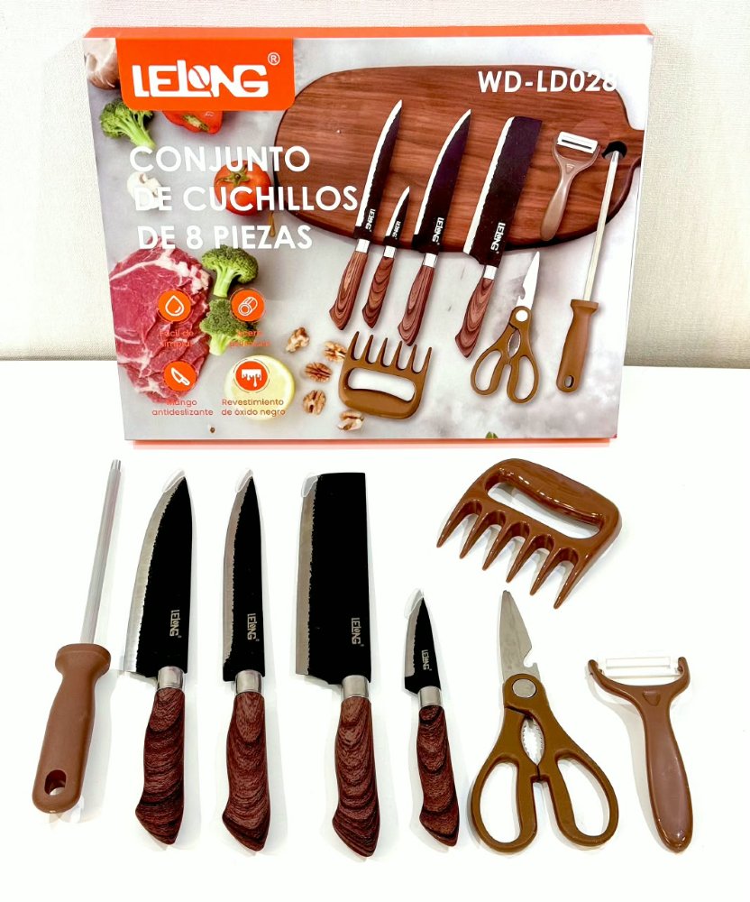 Set de Cuchillos 8 Pcs Premium / UD-LD028