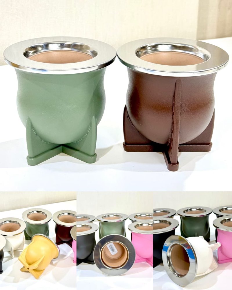 Mate de Pvc con Virola de Acero - 5845