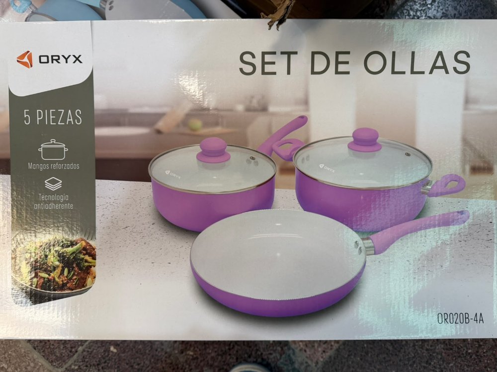Juego de Ollaa Pastel