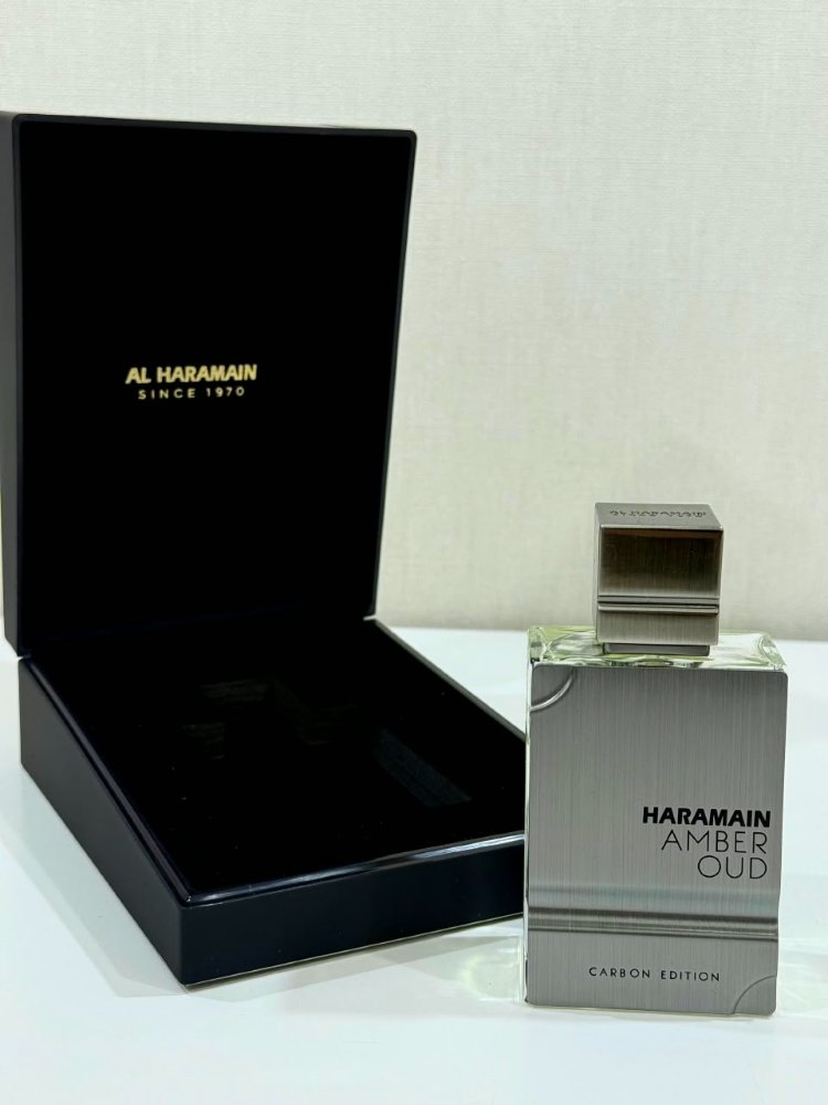 Perfume Haramain Amber Oud – Carbon Edition