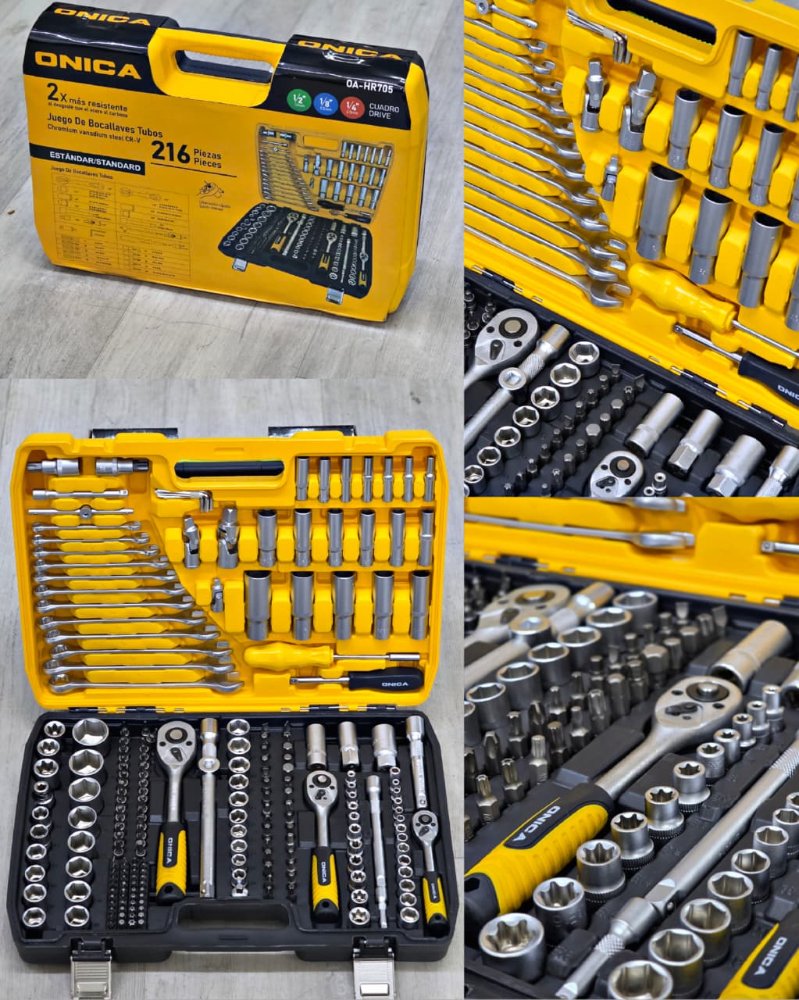 Maleta de Herramientas Profesional 216PCS / OA-HR704