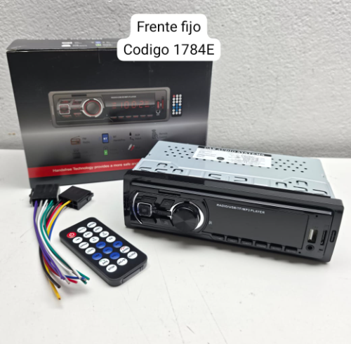 Estereo Frente Fijo con Bluetooth