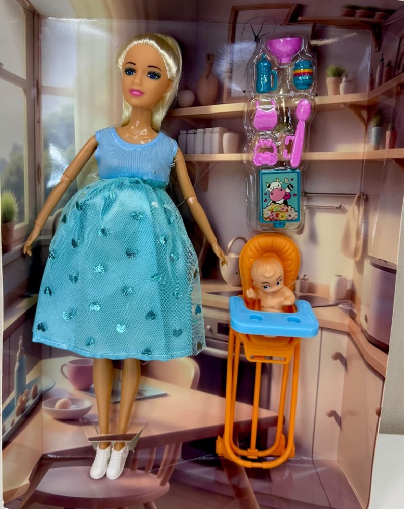 Tiny con Bebe y Sillita