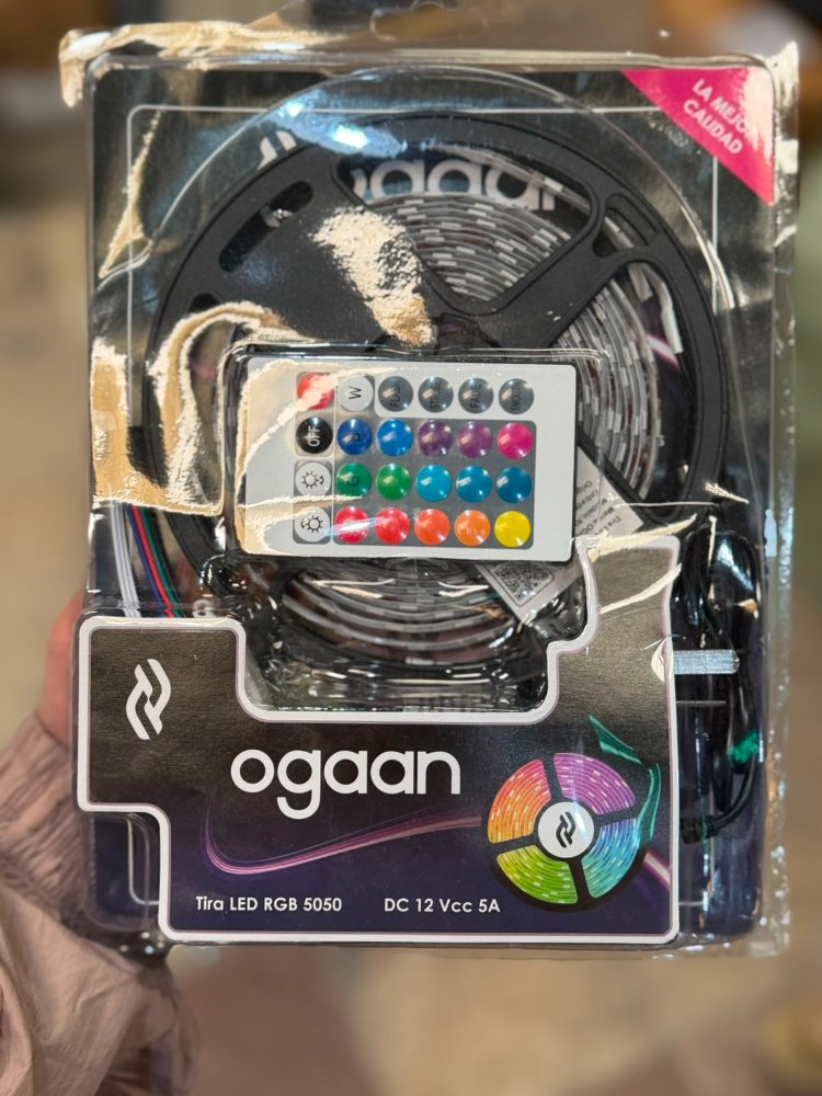 Tira LED RGB 5050 5M