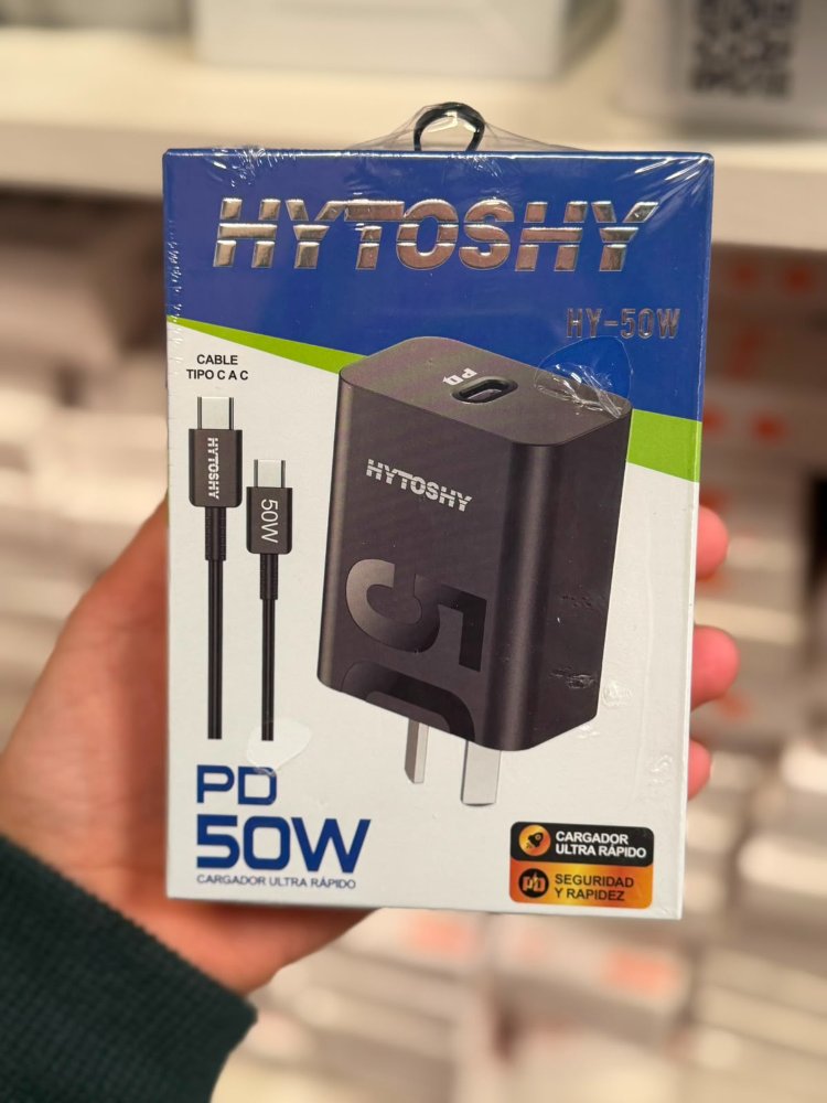 Cargador Potente Hytoshy / Cod HY-50W
